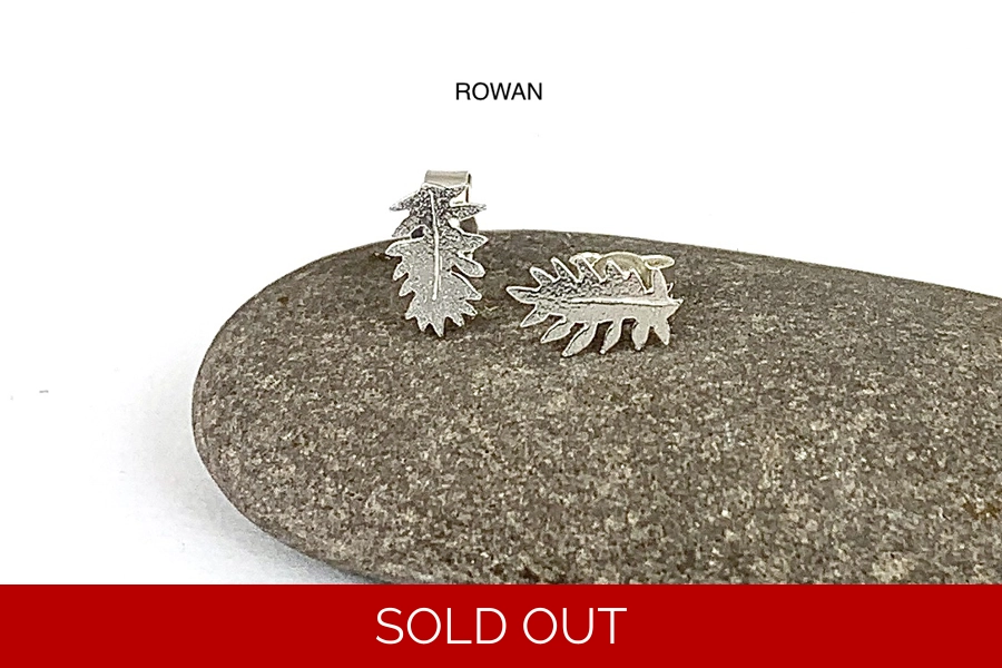 Celtic Tree Calendat Leaf Earrings